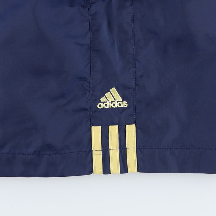 2000'S Adidas swim shorts, men's size L (approx.) Nylon navy blue type Vintage Second Hand