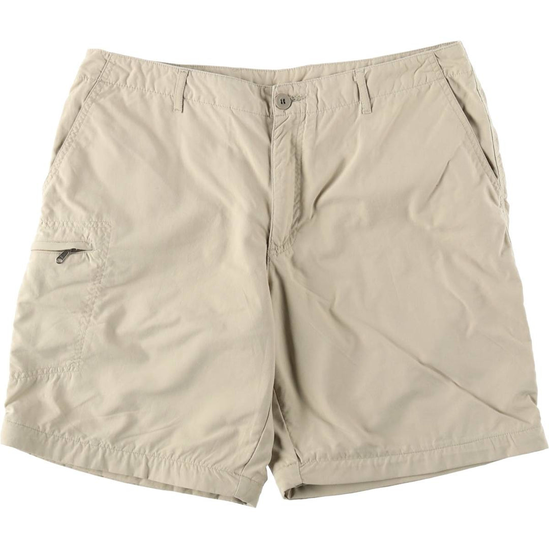 Patagonia Nylon Shorts, Women's XXL (equivalent to W34) Nylon Beige type Vintage Second Hand