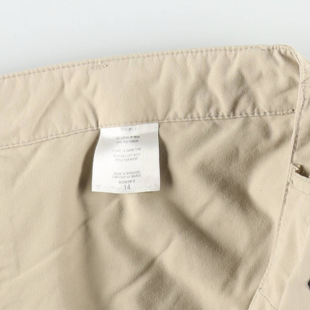 Patagonia Nylon Shorts, Women's XXL (equivalent to W34) Nylon Beige type Vintage Second Hand