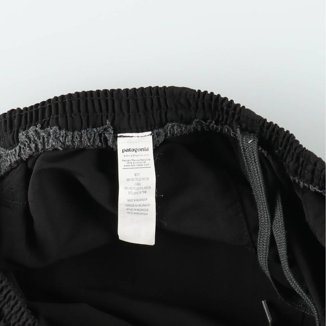 Patagonia 57021SP21 Swim Shorts (Men's Size S) Nylon black type Vintage Second Hand