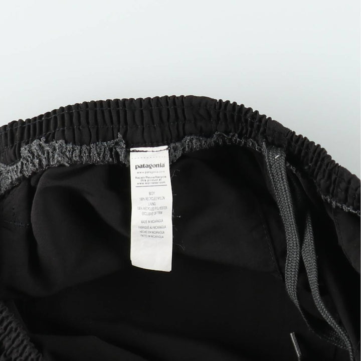 Patagonia 57021SP21 Swim Shorts (Men's Size S) Nylon black type Vintage Second Hand