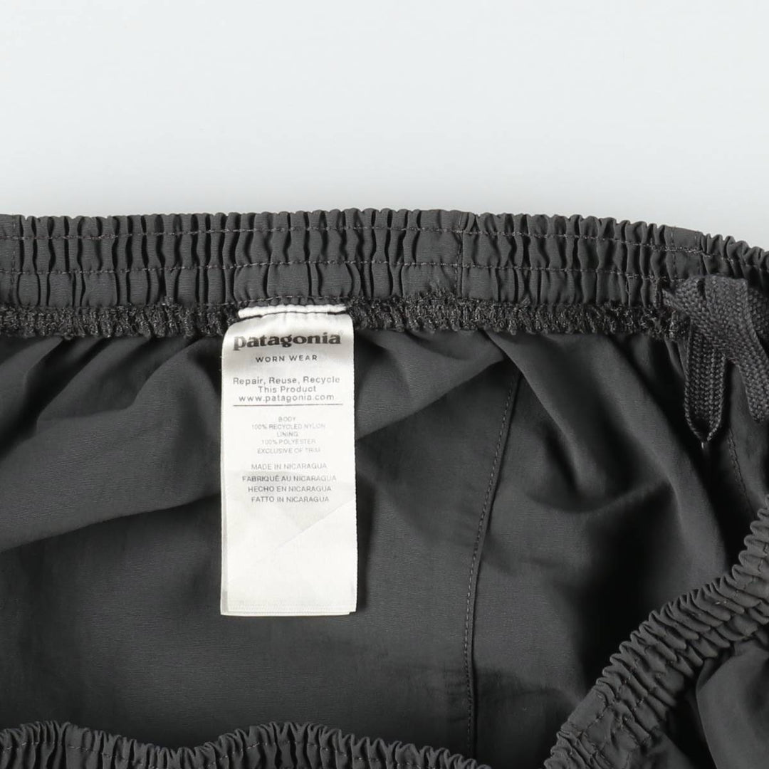Patagonia 58034SP19 Swim Shorts (Men's Size L) Nylon gray type Vintage Second Hand