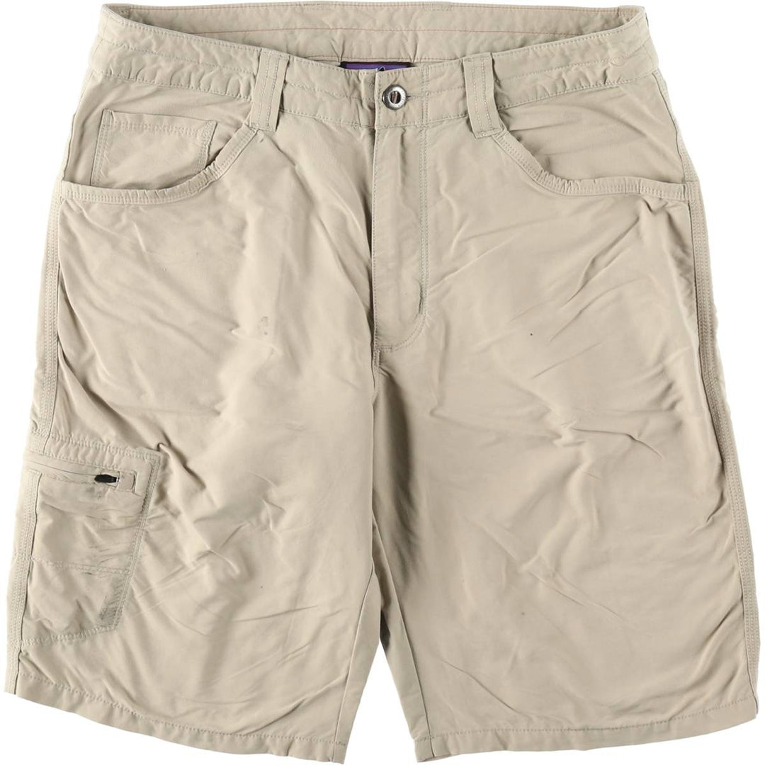 Patagonia 57825SP15 Nylon Shorts, Men's W33 (approx.) Nylon Beige type Vintage Second Hand