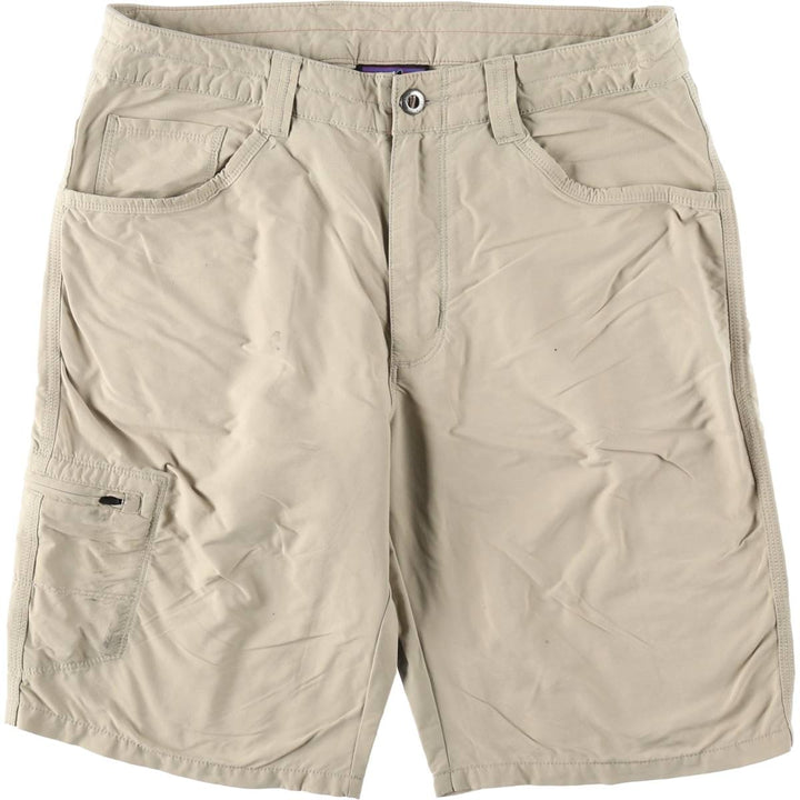 Patagonia 57825SP15 Nylon Shorts, Men's W33 (approx.) Nylon Beige type Vintage Second Hand