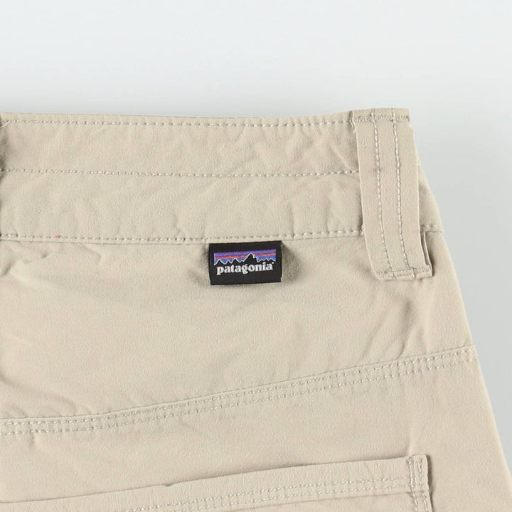 Patagonia 57825SP15 Nylon Shorts, Men's W33 (approx.) Nylon Beige type Vintage Second Hand