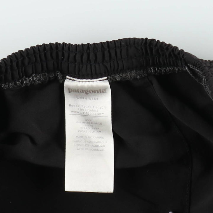 Patagonia 57021FA19 Swim Shorts (Men's Size S) Nylon black type Vintage Second Hand