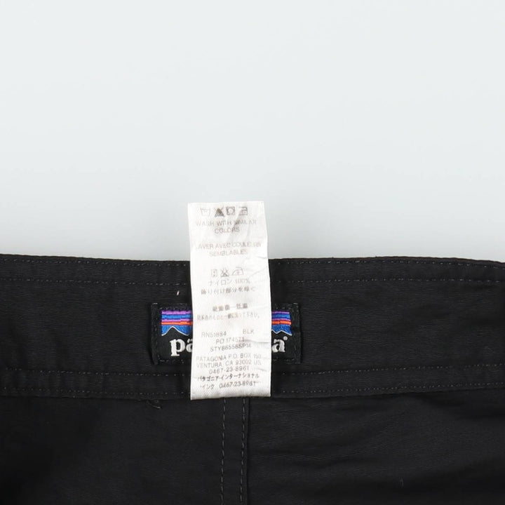 Patagonia 86558SP14 Nylon Shorts, Men's W38 (approx.) Nylon black type Vintage Second Hand