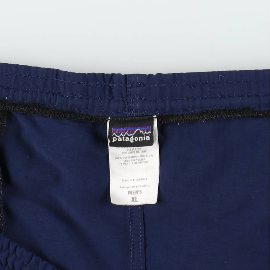 2000'S Patagonia 57018S0 Swim Shorts (Men's XL equivalent) Nylon navy blue type Vintage Second Hand