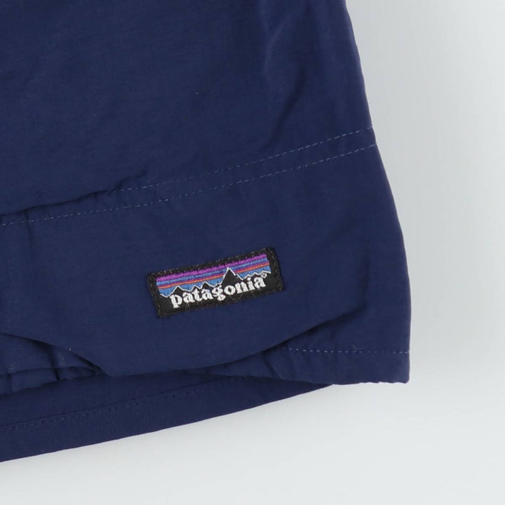 2000'S Patagonia 57018S0 Swim Shorts (Men's XL equivalent) Nylon navy blue type Vintage Second Hand