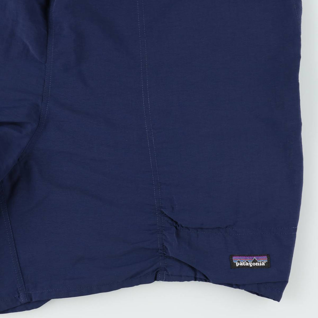 2000'S Patagonia 57018S0 Swim Shorts (Men's XL equivalent) Nylon navy blue type Vintage Second Hand