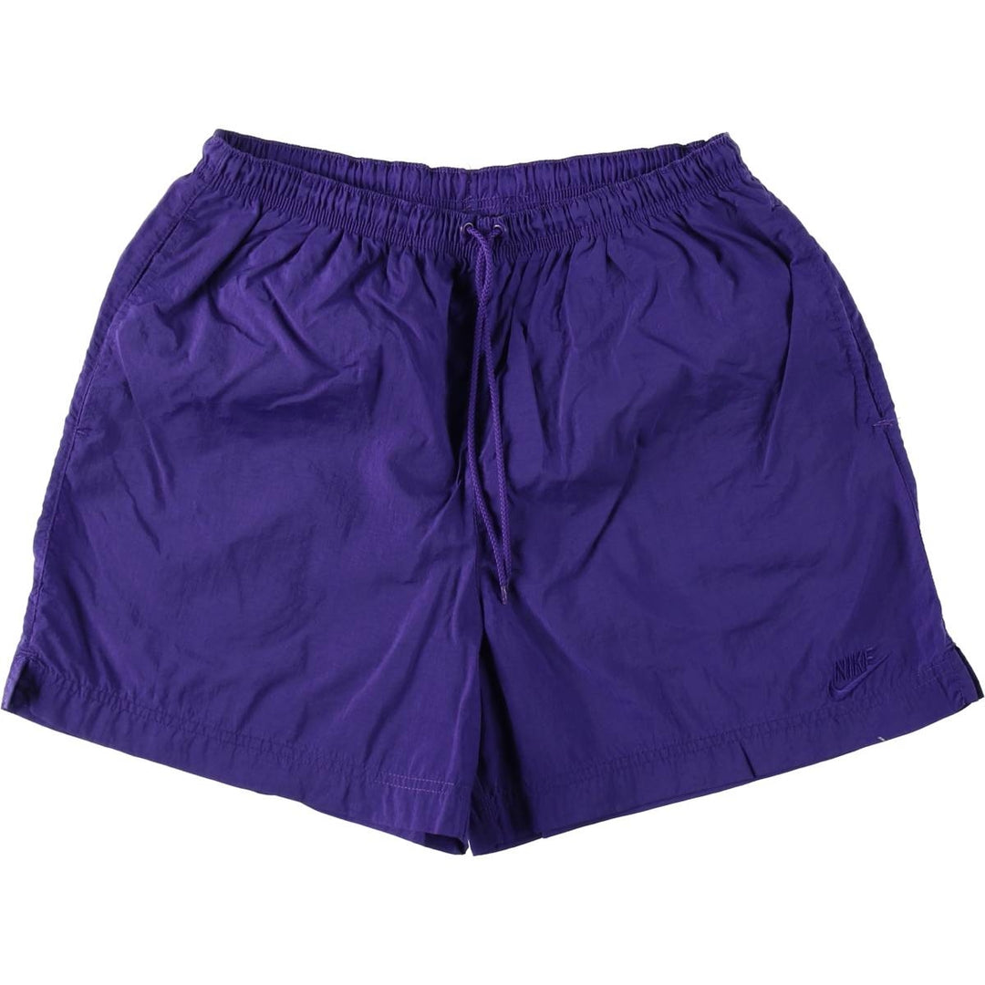 90s-00'S Nike Nylon Shorts, Men's Size M (Equivalent), Vintage Nylon purple type Vintage Second Hand