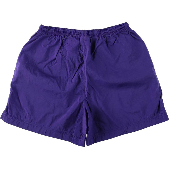 90s-00'S Nike Nylon Shorts, Men's Size M (Equivalent), Vintage Nylon purple type Vintage Second Hand