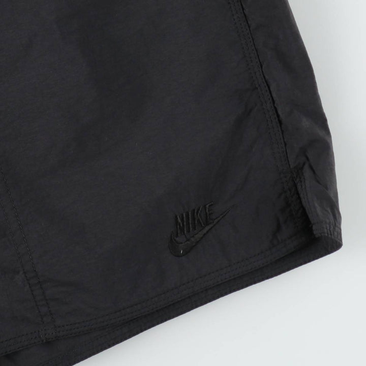 90s-00'S Nike swim shorts, men's size XXL equivalent, vintage. Nylon black type Vintage Second Hand