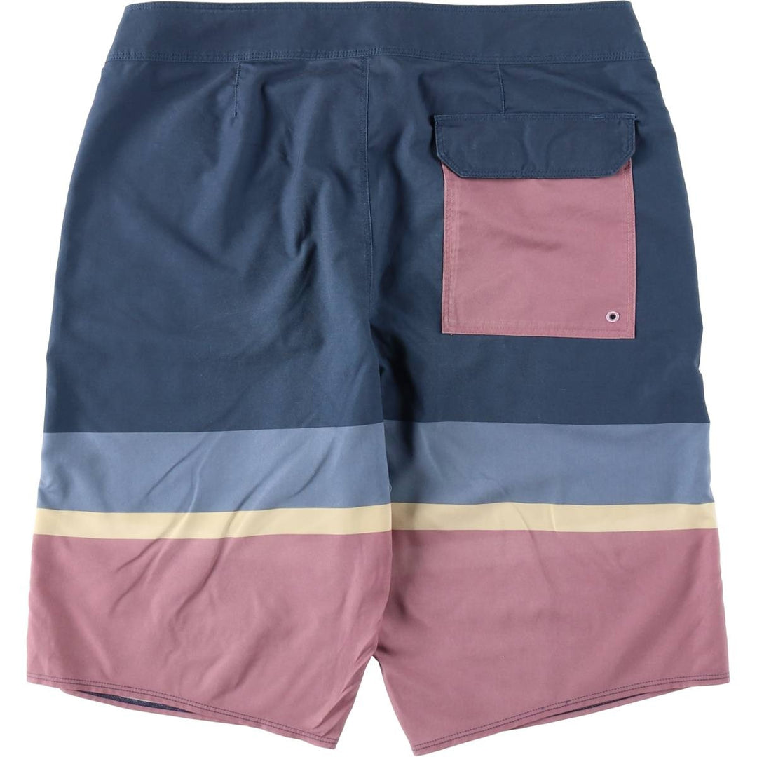 Patagonia 86480SP23 Hydro Peak Board Shorts Nylon Shorts Half Pants Men's W33 equivalent polyester blue type Vintage Second Hand