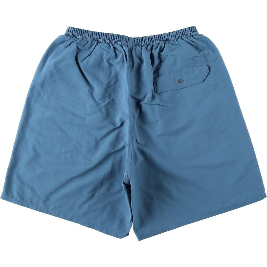 Patagonia 58034SP21 Swim Shorts, Men's Size M (Equivalent), Wide-legged Shorts Nylon Blue type light blue Vintage Second Hand