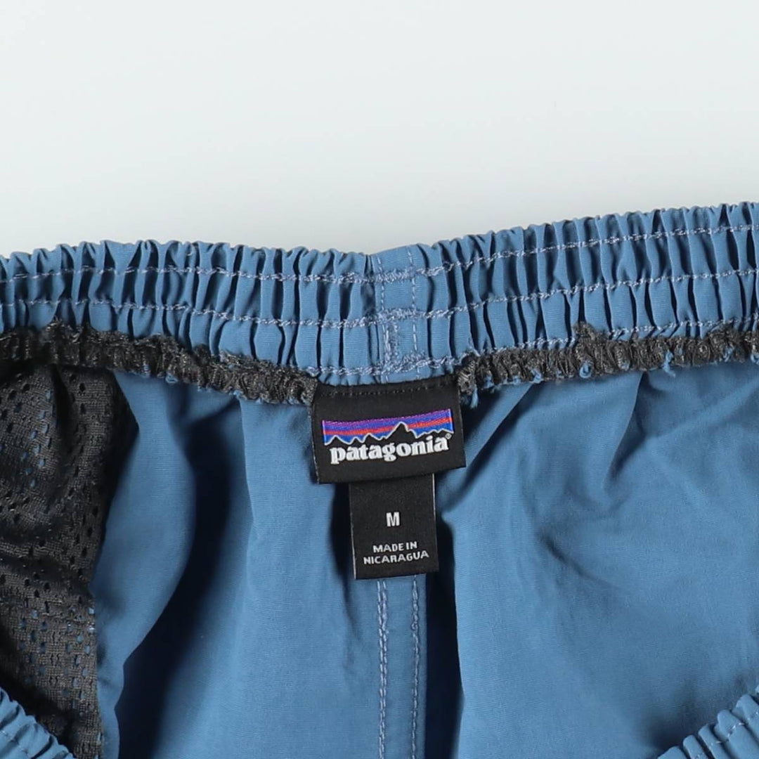 Patagonia 58034SP21 Swim Shorts, Men's Size M (Equivalent), Wide-legged Shorts Nylon Blue type light blue Vintage Second Hand
