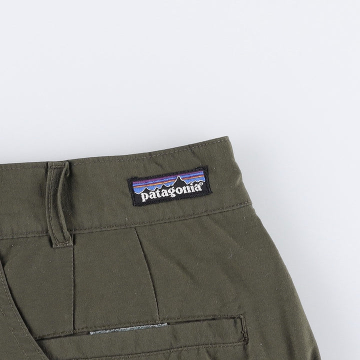 2000'S Patagonia 57660SP01 Nylon Shorts, Men's Size W34 (approx.) Nylon Khaki type Vintage Second Hand