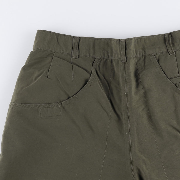 2000'S Patagonia 57660SP01 Nylon Shorts, Men's Size W34 (approx.) Nylon Khaki type Vintage Second Hand