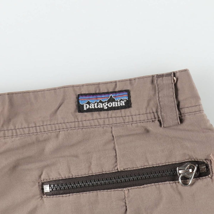 Patagonia nylon shorts, men's size W32 (approx.) Nylon Beige type Vintage Second Hand