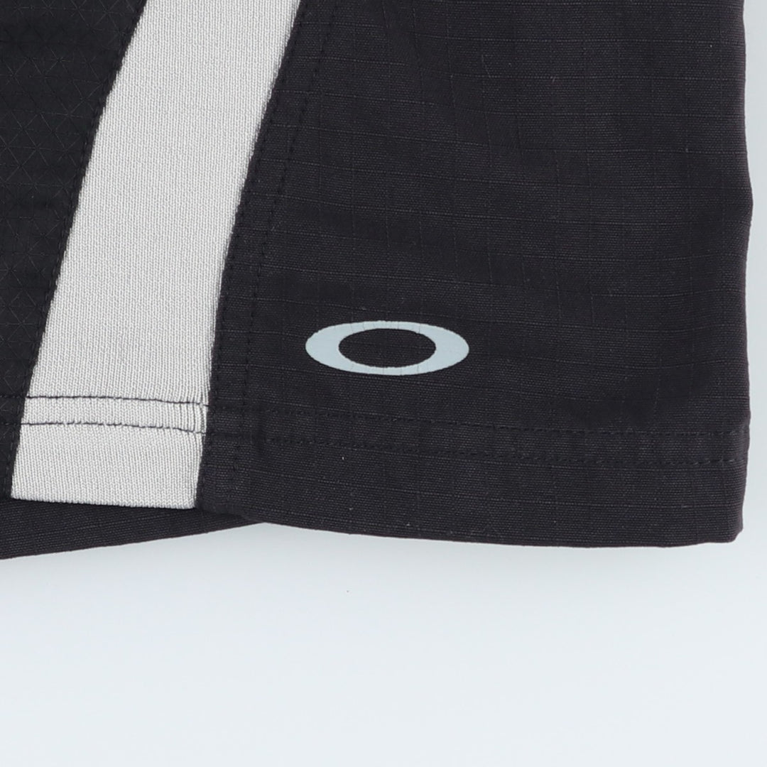 Oakley nylon shorts, men's size W37 (approx.) Nylon black type Vintage Second Hand
