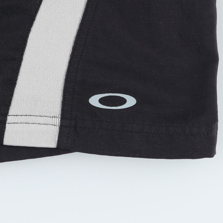 Oakley nylon shorts, men's size W37 (approx.) Nylon black type Vintage Second Hand