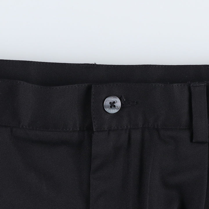 Nike One-Tuck Shorts, Men's Size W37 (approx.) polyester black type Vintage Second Hand