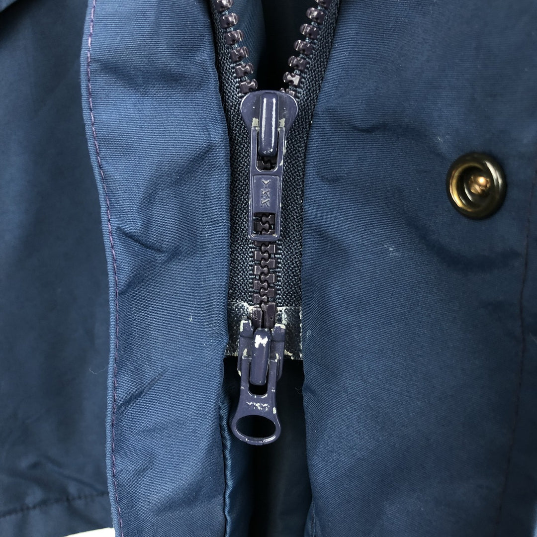 90s-00'S Cabelas GORE-TEX Mountain Parka Shell Jacket, Made in USA, Men's Size L (approx.) Nylon navy blue type Vintage Second Hand