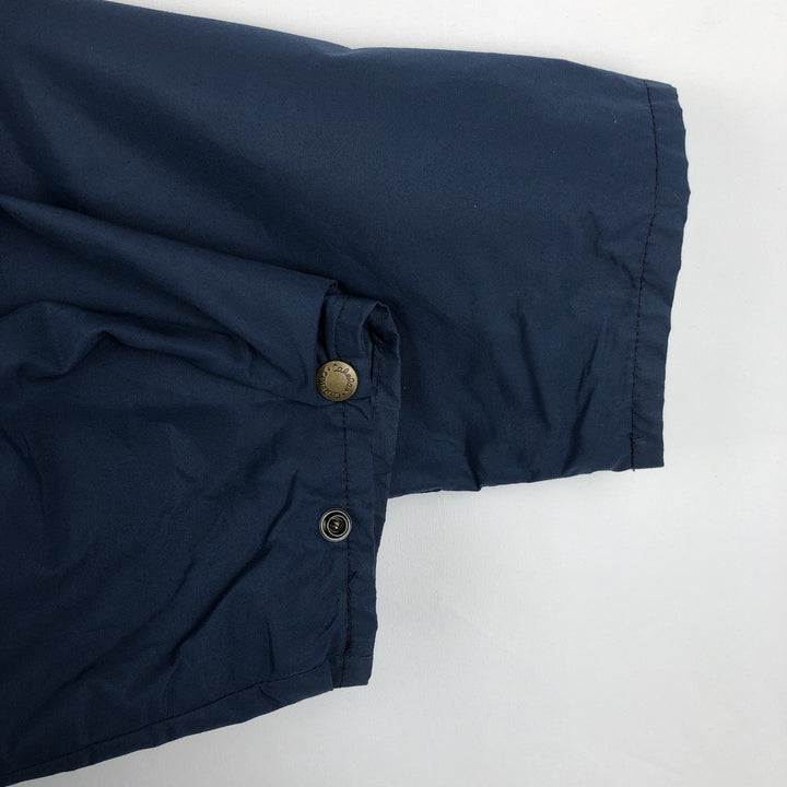 90s-00'S Cabelas GORE-TEX Mountain Parka Shell Jacket, Made in USA, Men's Size L (approx.) Nylon navy blue type Vintage Second Hand