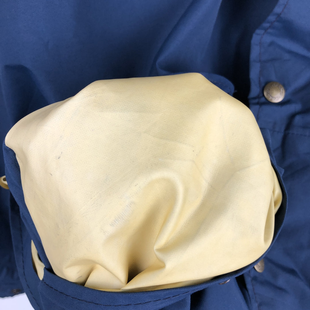 90s-00'S Cabelas GORE-TEX Mountain Parka Shell Jacket, Made in USA, Men's Size L (approx.) Nylon navy blue type Vintage Second Hand
