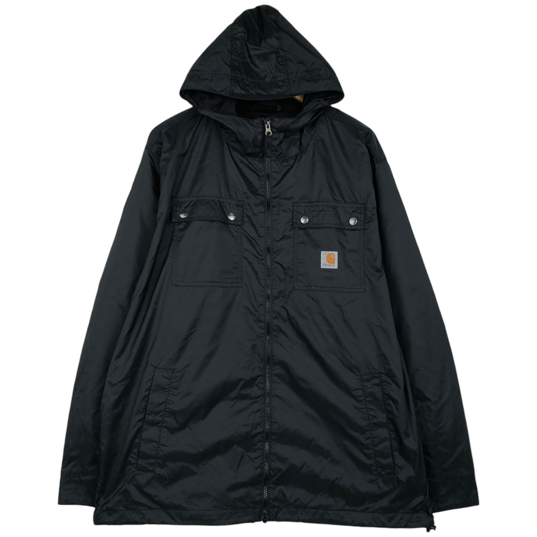 Carhartt Nylon Parka, Men's Size XL Nylon black type Vintage Second Hand