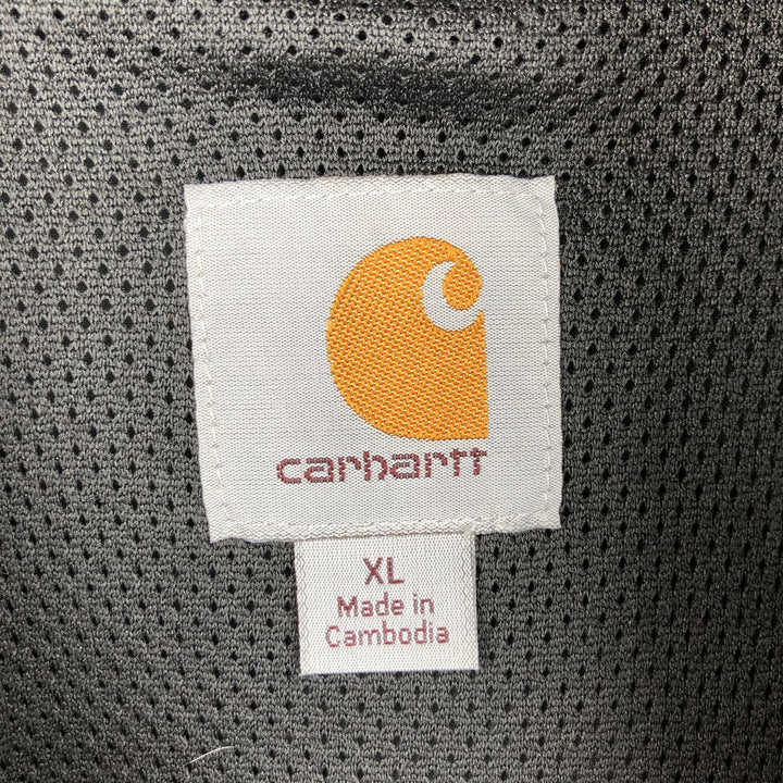 Carhartt Nylon Parka, Men's Size XL Nylon black type Vintage Second Hand