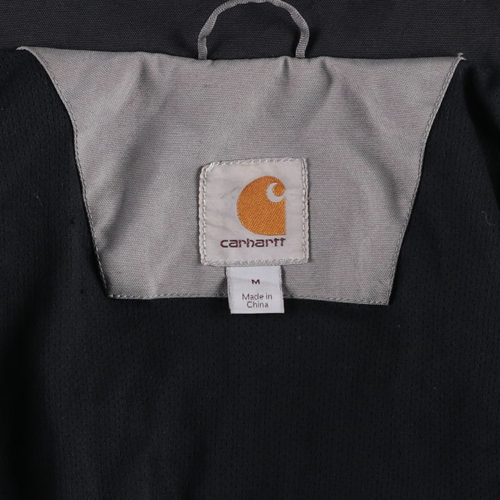 Carhartt Waterproof Breathable Nylon Jacket, Men's Size Medium Nylon black type Vintage Second Hand