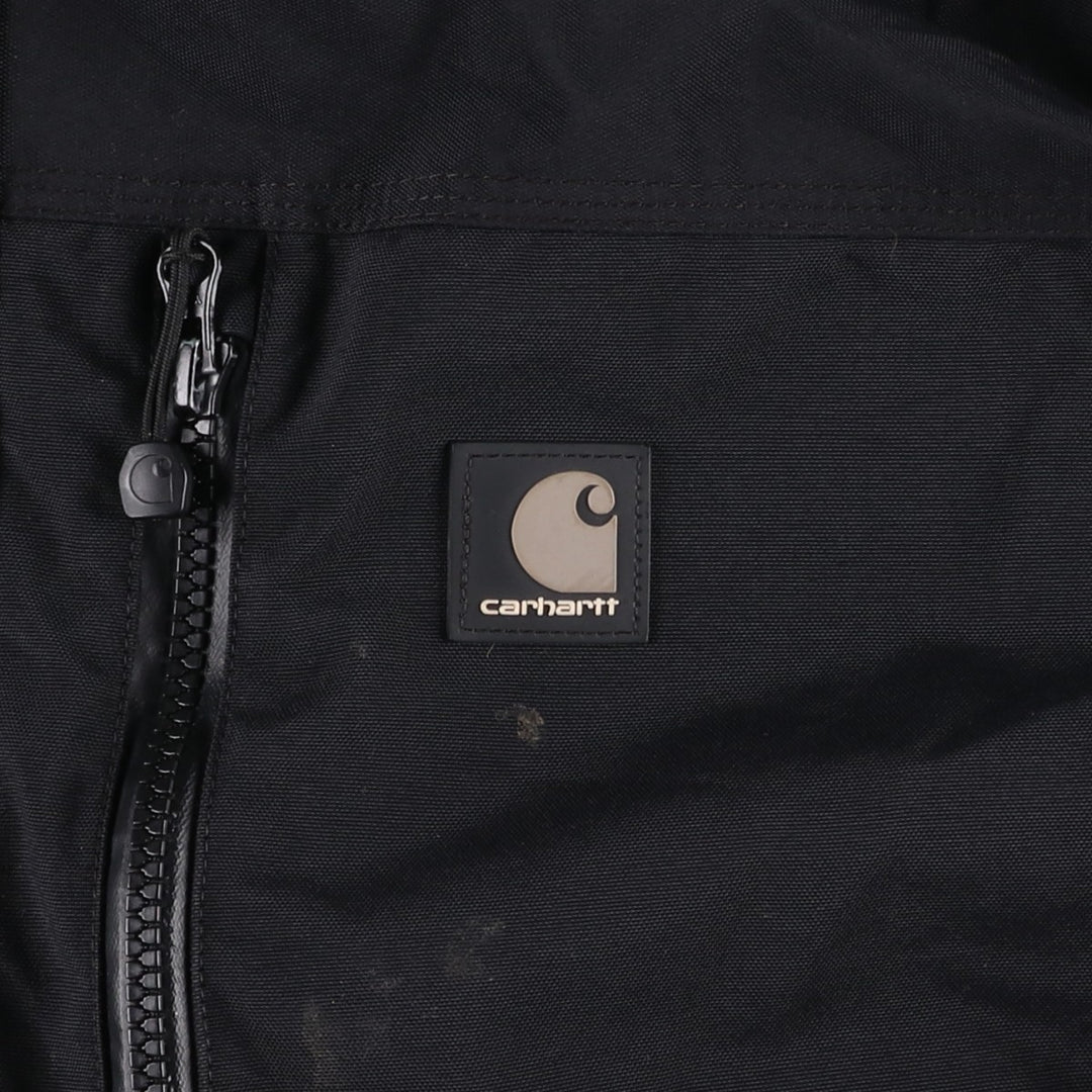 Carhartt Waterproof Breathable Nylon Jacket, Men's Size Medium Nylon black type Vintage Second Hand