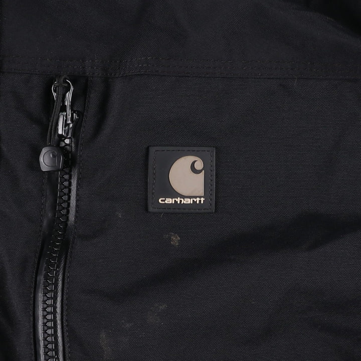 Carhartt Waterproof Breathable Nylon Jacket, Men's Size Medium Nylon black type Vintage Second Hand