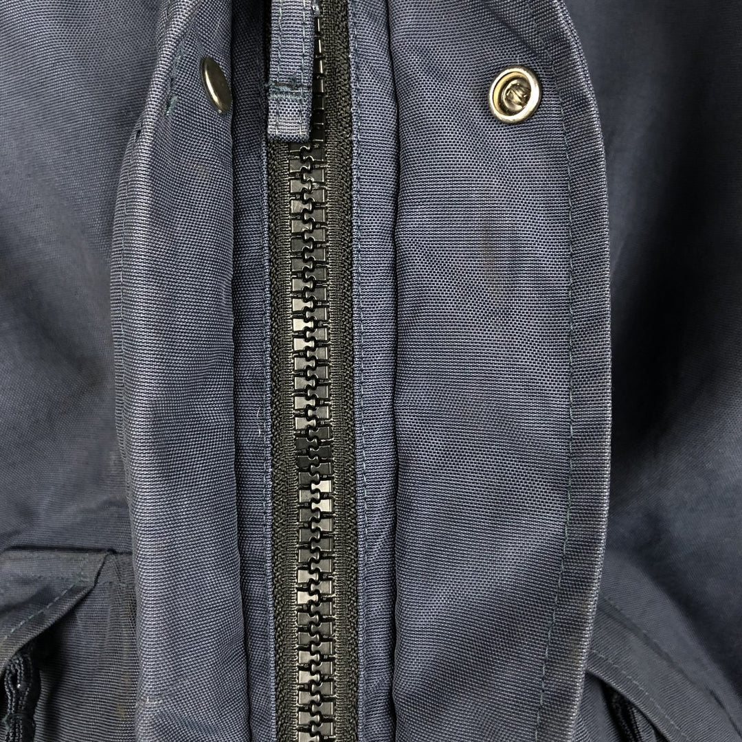 Carhartt Waterproof Breathable Nylon Jacket, Men's Size Medium Nylon navy blue type Vintage Second Hand