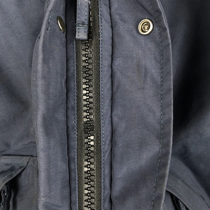 Carhartt Waterproof Breathable Nylon Jacket, Men's Size Medium Nylon navy blue type Vintage Second Hand