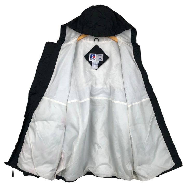90'S Russell nylon parka, men's size L (approx.) Nylon black type Vintage Second Hand