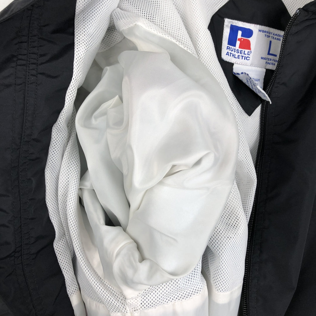 90'S Russell nylon parka, men's size L (approx.) Nylon black type Vintage Second Hand