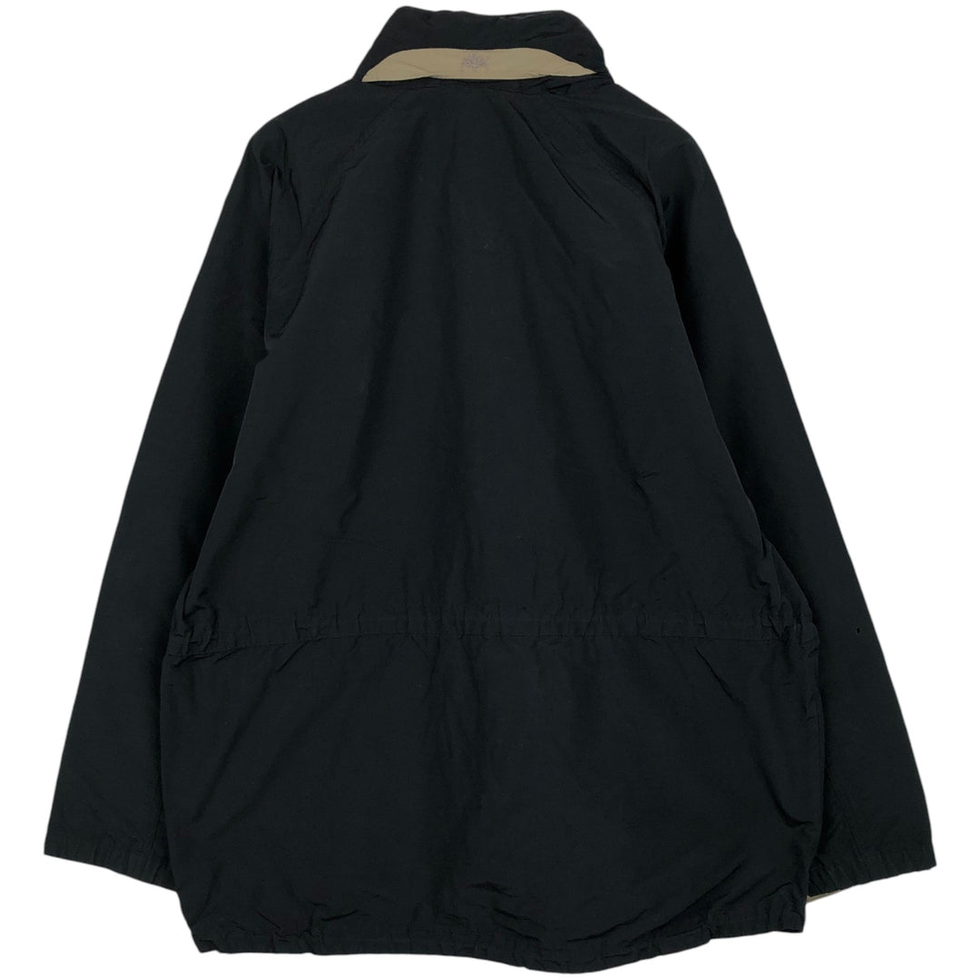 90s-00'S Timberland WEATHERGEAR windbreaker, men's size XL (approx.) cotton black type Vintage Second Hand