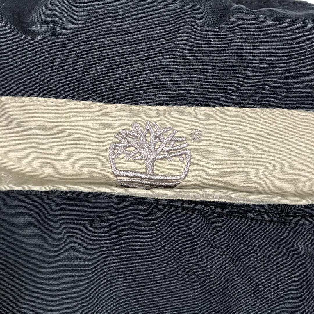 90s-00'S Timberland WEATHERGEAR windbreaker, men's size XL (approx.) cotton black type Vintage Second Hand