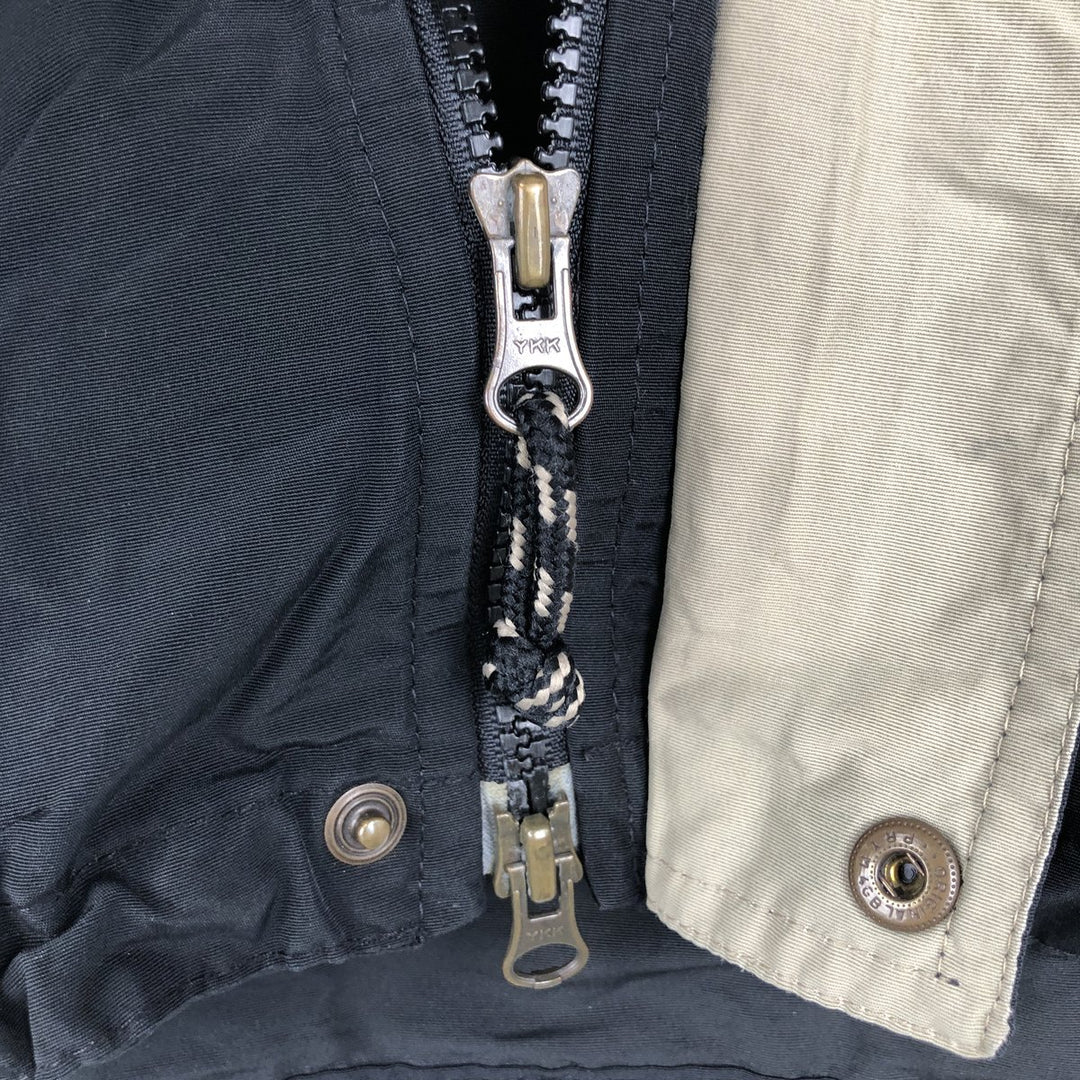 90s-00'S Timberland WEATHERGEAR windbreaker, men's size XL (approx.) cotton black type Vintage Second Hand