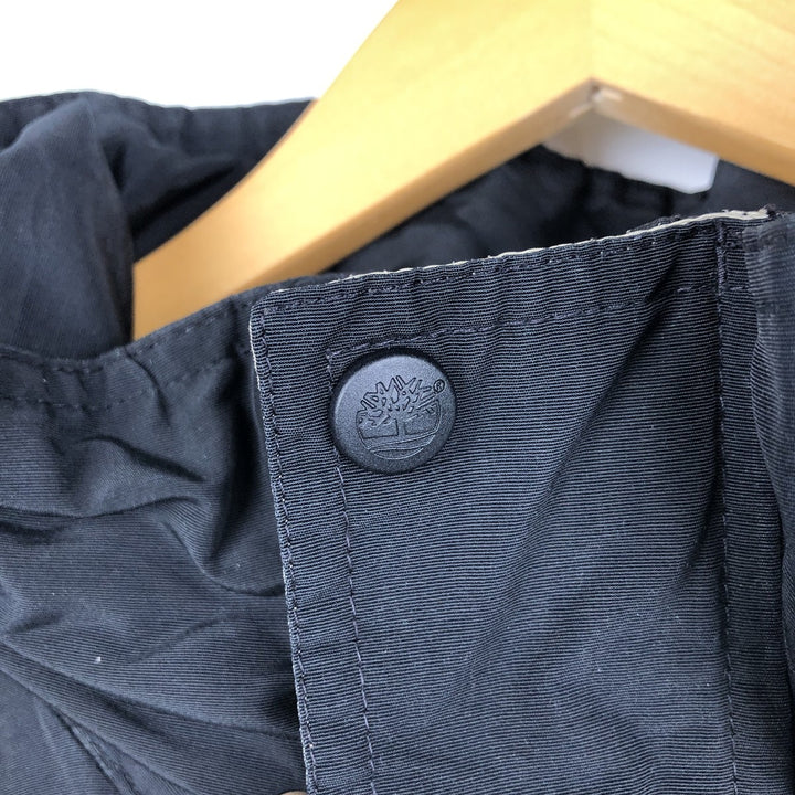 90s-00'S Timberland WEATHERGEAR windbreaker, men's size XL (approx.) cotton black type Vintage Second Hand