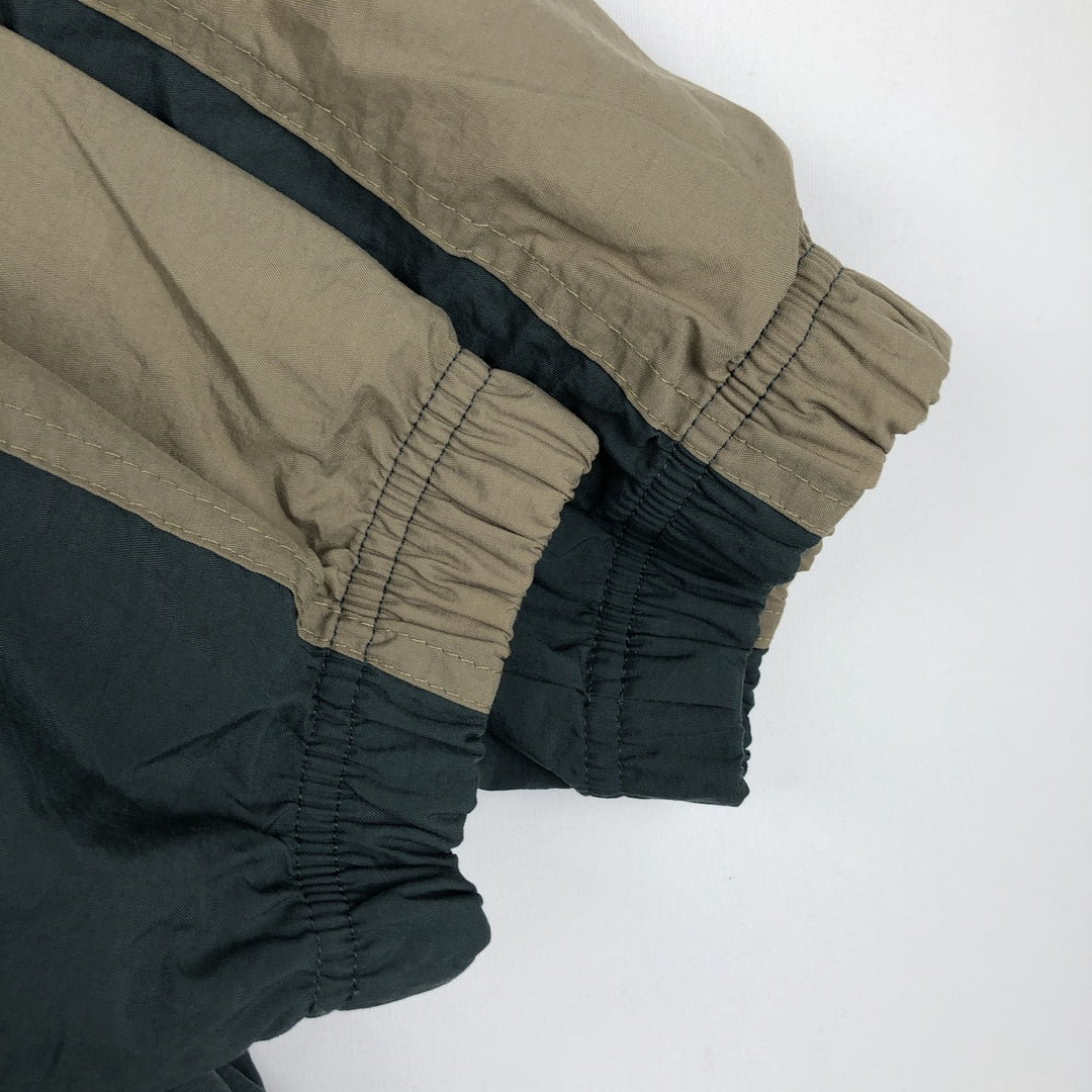1990'S Russell Nylon Jacket, Men's Size L (approx.), Vintage Nylon dark green Vintage Second Hand