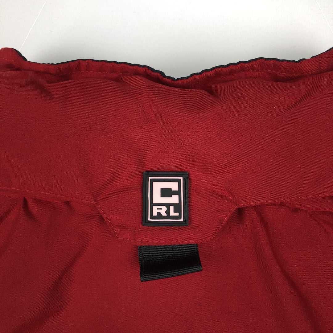 Ralph Lauren CHAPS Anorak Jacket, Made in Russia, Men's XL (approx.) polyester burgundy type Vintage Second Hand