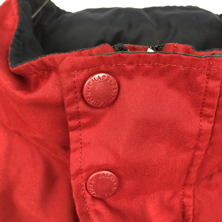 Ralph Lauren CHAPS Anorak Jacket, Made in Russia, Men's XL (approx.) polyester burgundy type Vintage Second Hand