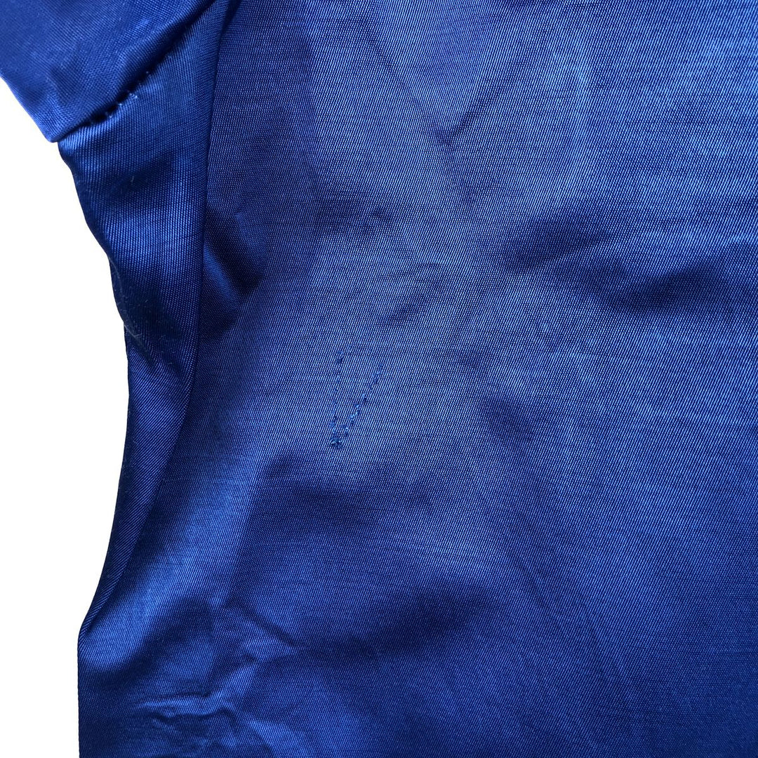 1970'S Bob Hadley Collared Windbreaker Racing Jacket, Men's Size L (approx.), Vintage unclear blue type Vintage Second Hand