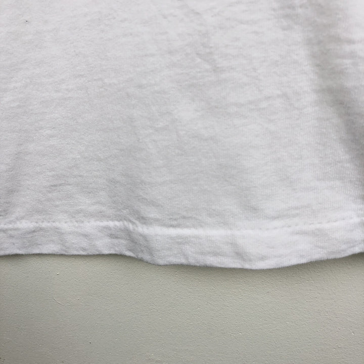 90'S Columbia Short-Sleeve Printed T-Shirt, Made in USA, Men's Size L (Equivalent), Vintage cotton white type Vintage Second Hand