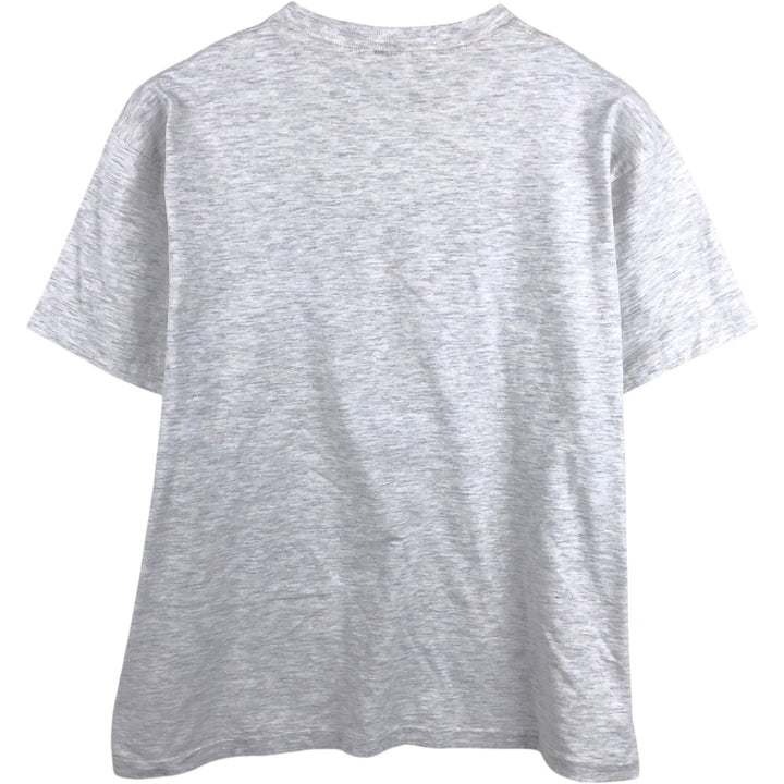 90'S GAP Old Gap American flag pattern short-sleeved T-shirt with one-point logo, made in USA, men's size M equivalent, vintage. cotton gray type Vintage Second Hand