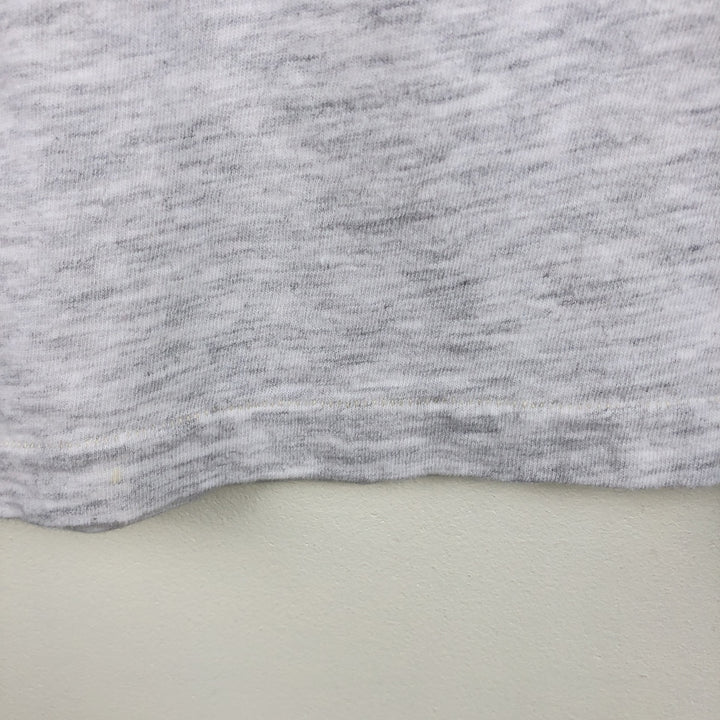 90'S GAP Old Gap American flag pattern short-sleeved T-shirt with one-point logo, made in USA, men's size M equivalent, vintage. cotton gray type Vintage Second Hand