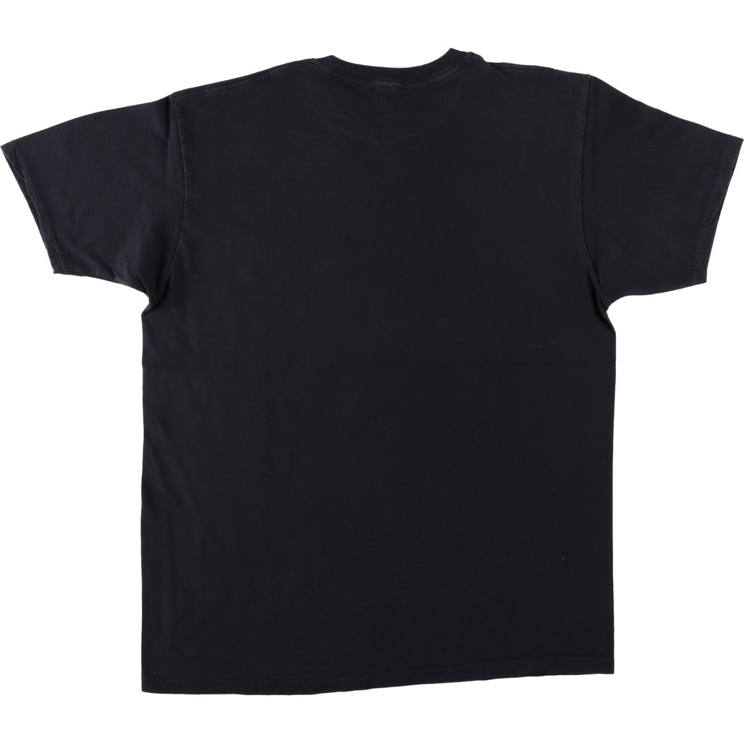 METALLICA Metallica Band T-shirt Band T Men's L size cotton black type Vintage Second Hand